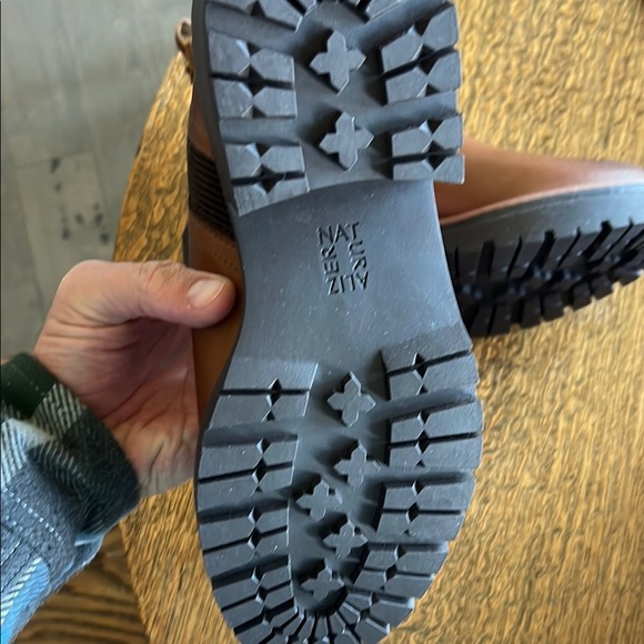 Brown Leather Ankle Boots - Picture 5 of 6